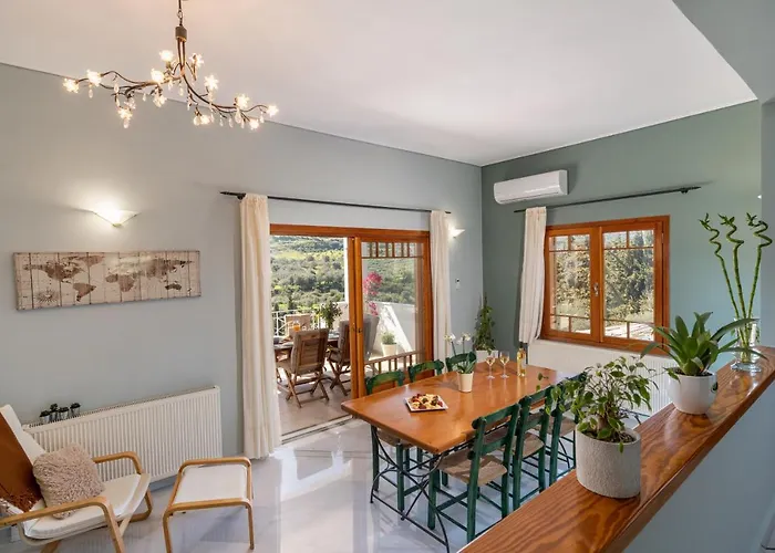 Villa La Serena & Farm With Heated Pool Rethymno